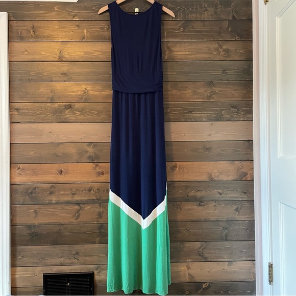 PIXLEY Colorblock Maxi Dress - Picture 2 of 4